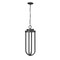 Z-Lite Leland Outdoor Chain Mount Ceiling Fixture, 1-Light, 9 In.W x 26 In.H, Sand Black/Sand Blast 5005CHB-BK-LED - alternate 2